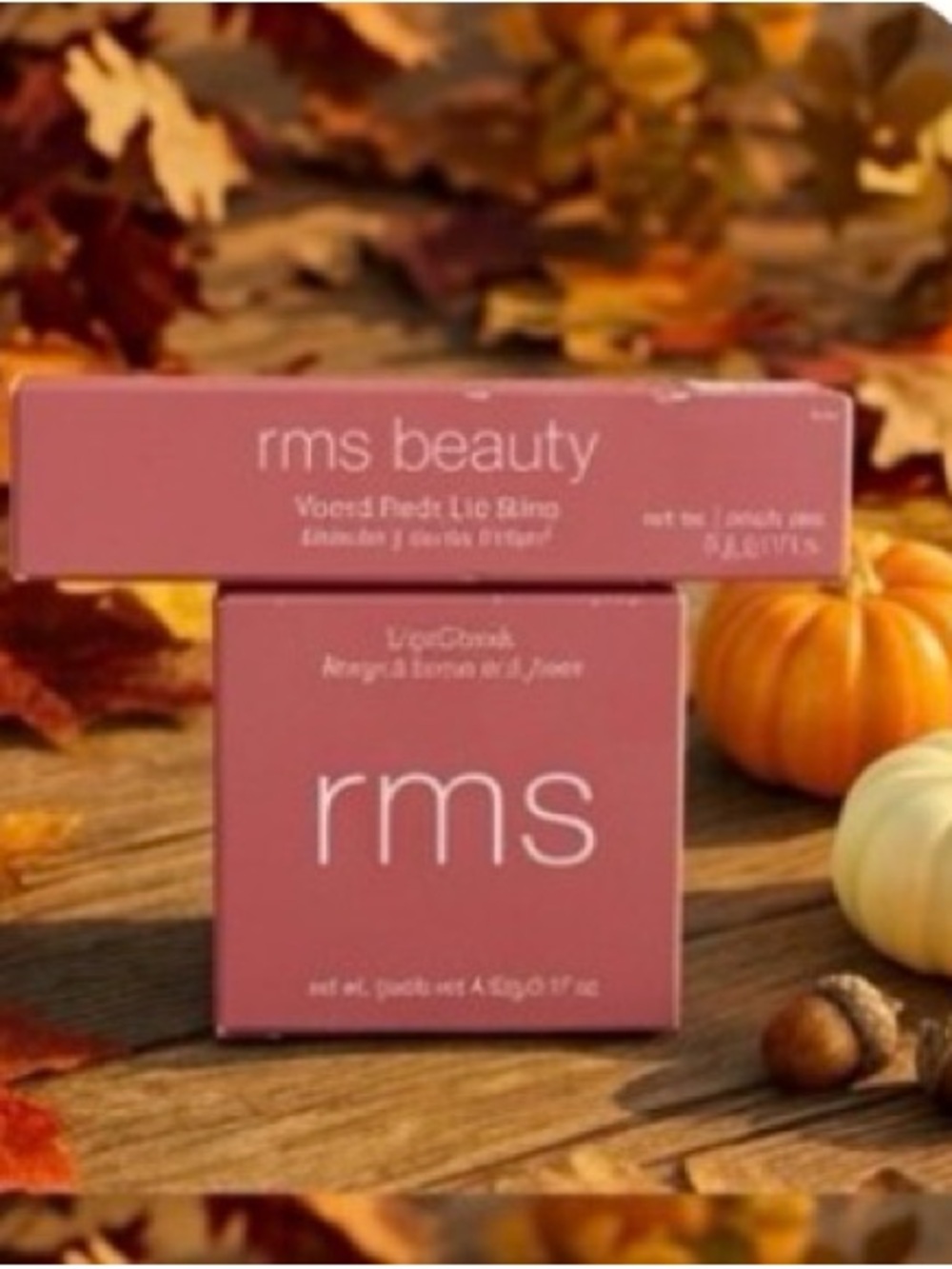 RMS Beauty cream lipstick — warm mauve pink shade